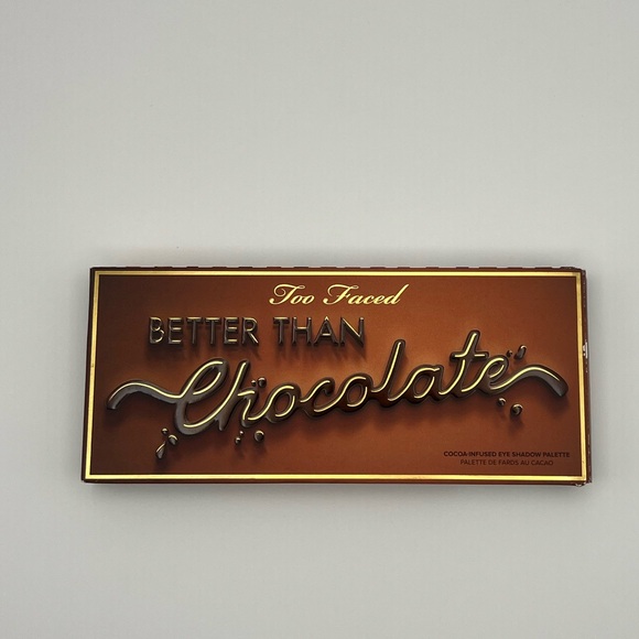 Too Faced Better Than Chocolate Wall Art - Brown and Gold - Picture 1 of 5